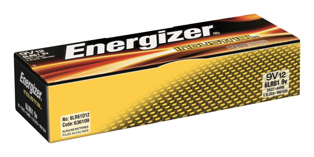 Bild von Energizer Industrial Alkaline E-Block EN22 12er-Pack