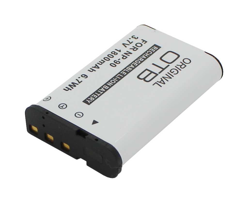 Bild von Digicam-Akku LiIon 3,7V 1800mAh ersetzt Casio NP-90DBA