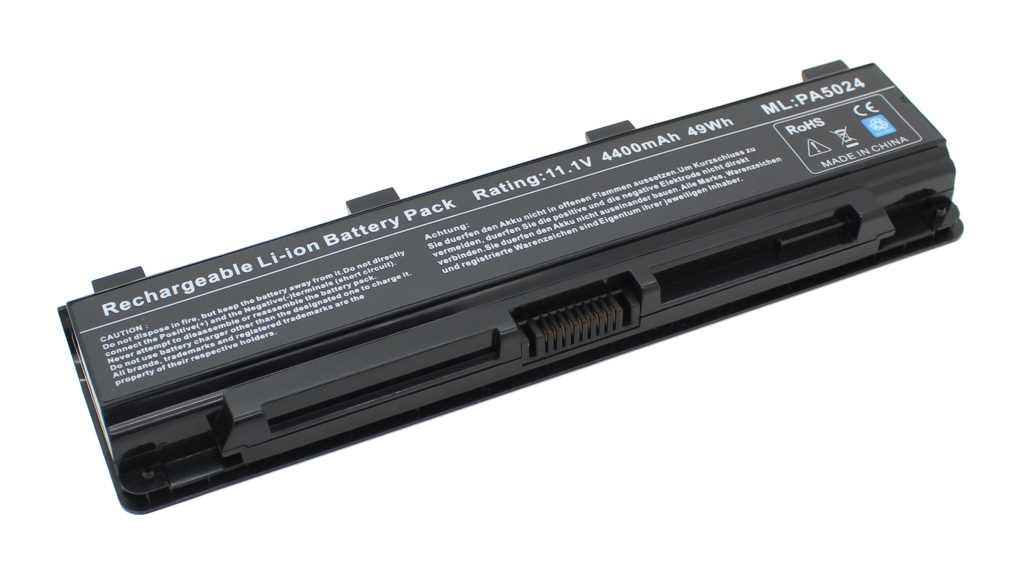 Bild von Laptopakku LiIon 11,1V 4400mAh ersetzt Toshiba PA5110U-BRS