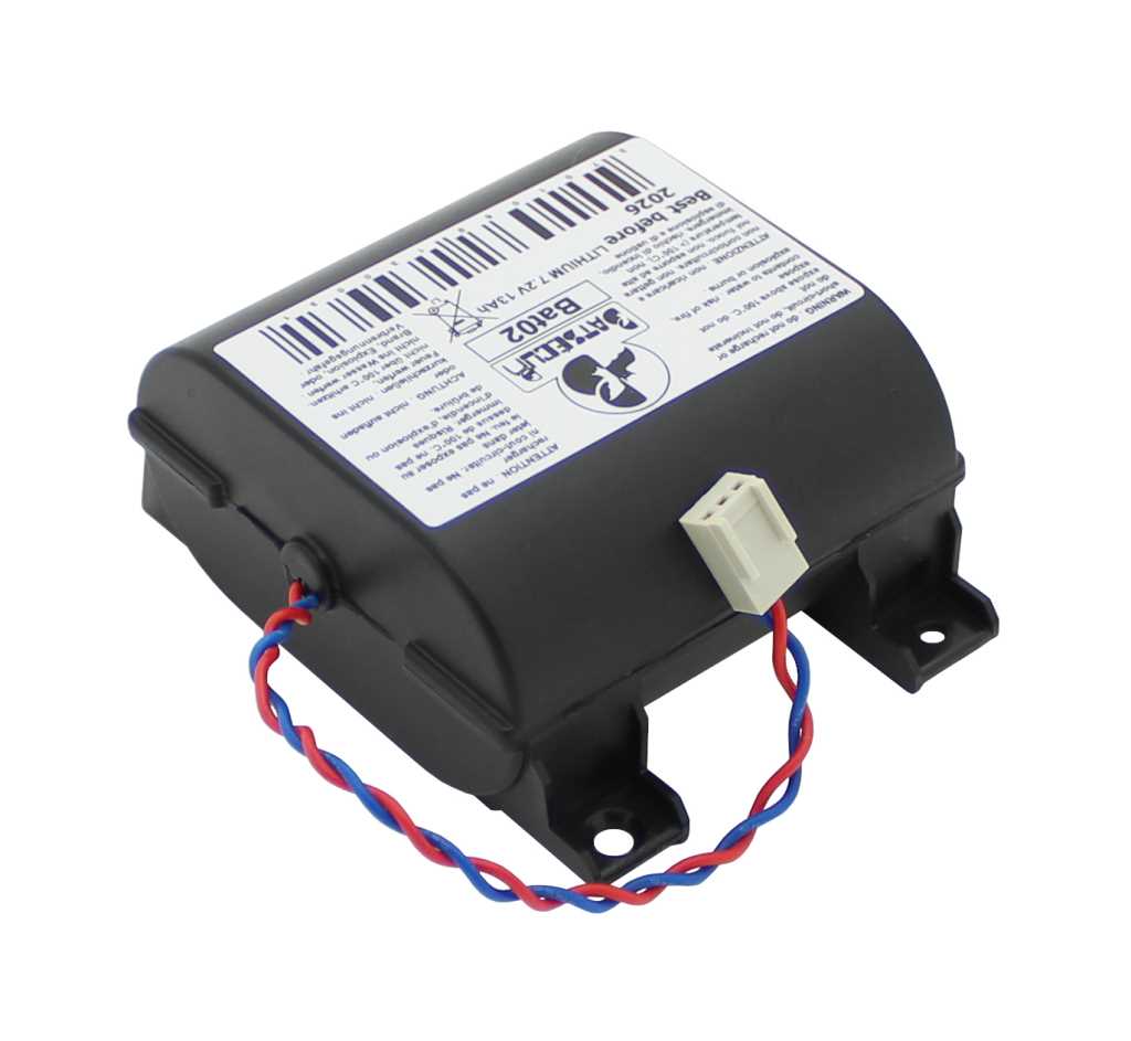 Bild von Pufferbatterie LiSoCl2 7,2V 13000mAh passend für Daitem DP8380D - 9-Linien-Zentrale überwacht bis 04/98