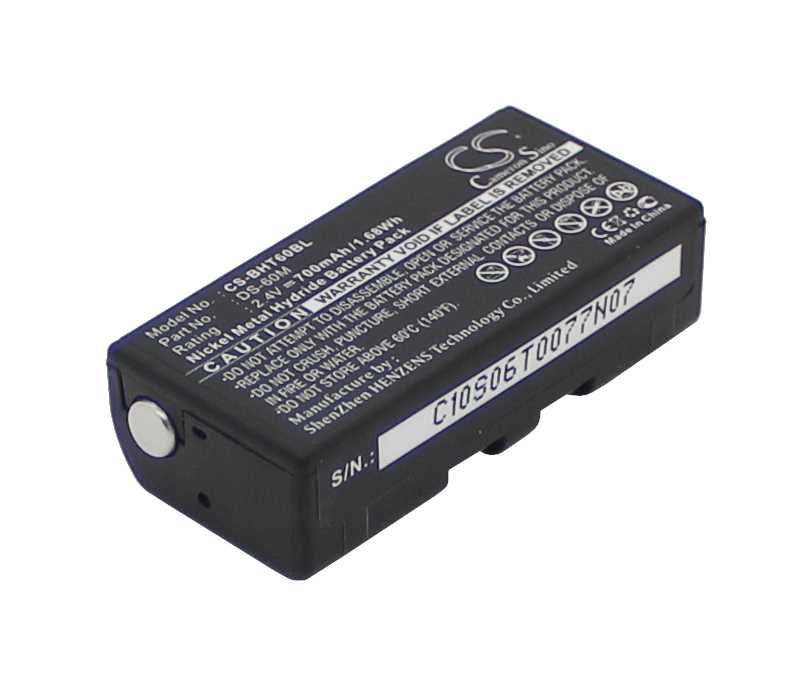 Bild von Scannerakku NiMH 2,4V 700mAh ersetzt Denso B-60N