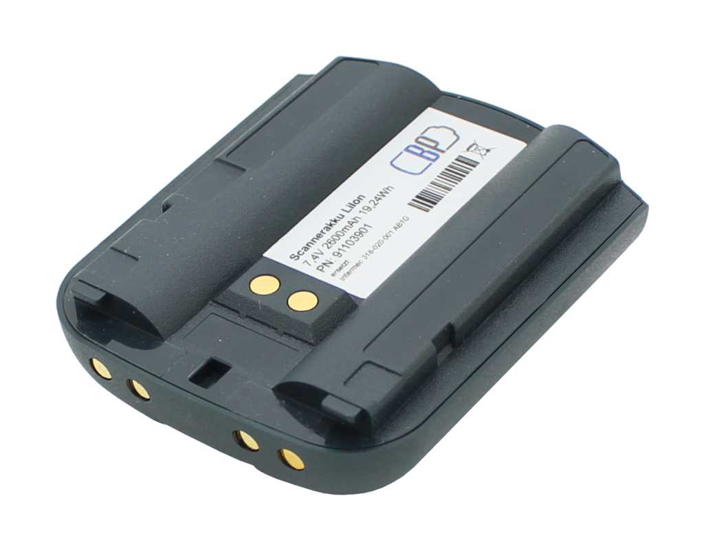 Bild von Scannerakku LiIon 7,4V 2600mAh passend für Intermec CK31