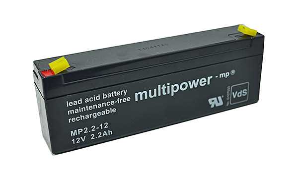 Bild von Multipower MP2.3-12 12V 2,3Ah 4,8mm Faston