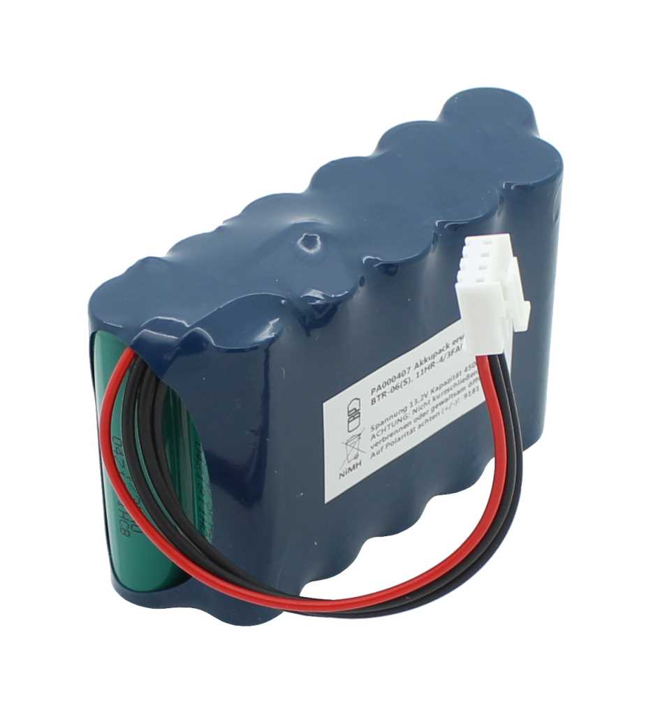 Bild von Akkupack NiMH 13,2V 4500mAh ersetzt Fujikara BTR-06(S), 11HR-4/3FAU