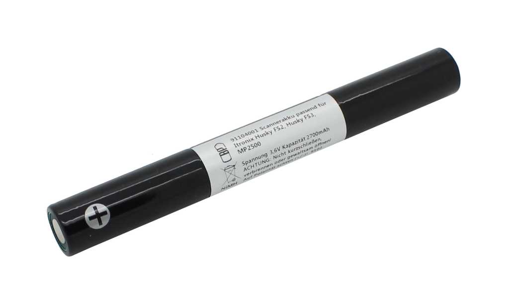 Bild von Scannerakku NiMH 3,6V 2700mAh ersetzt Itronix F-2049-0001