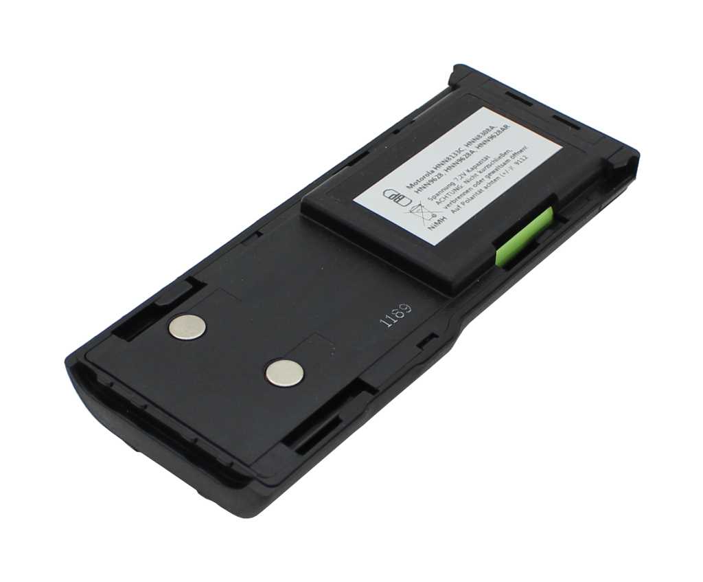 Bild von Funkakku NiCd 7,5V 1200mAh ersetzt Motorola HNN8133C