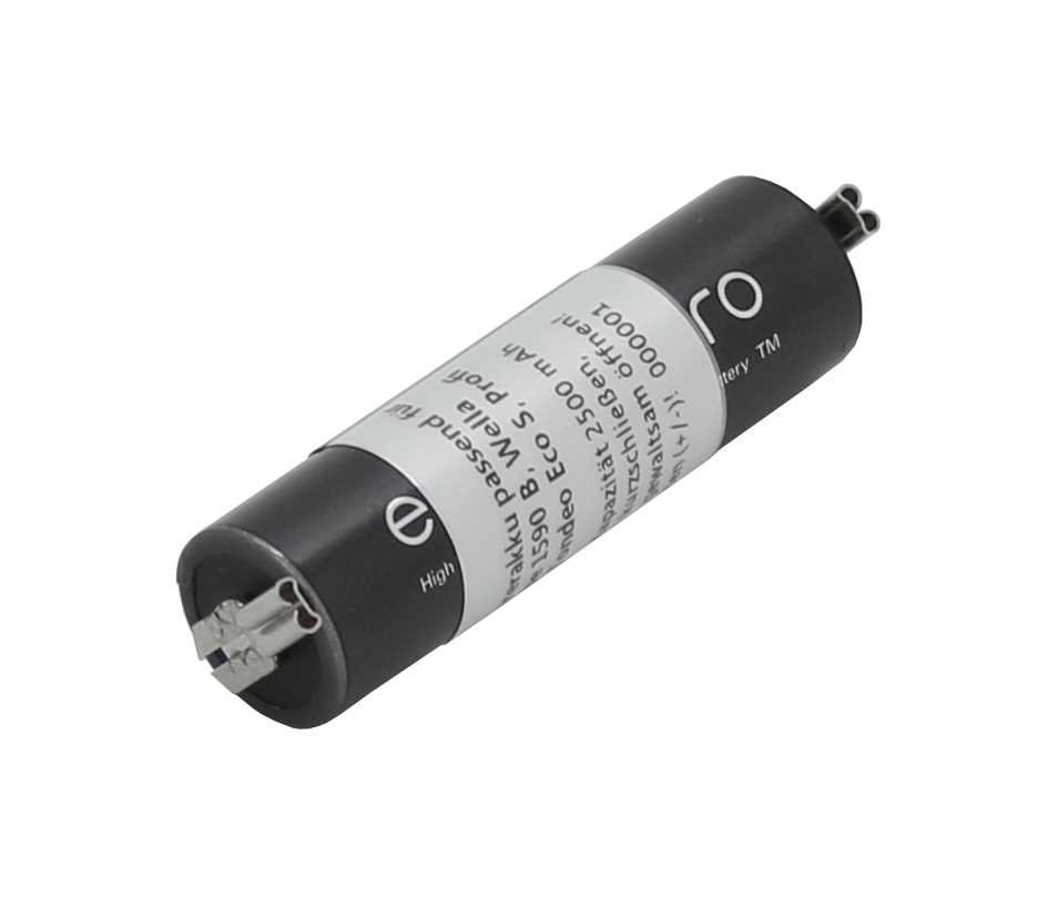 Bild von Rasiererakku NiMH 1,2V 2500mAh passend für Tondeo Profi XS