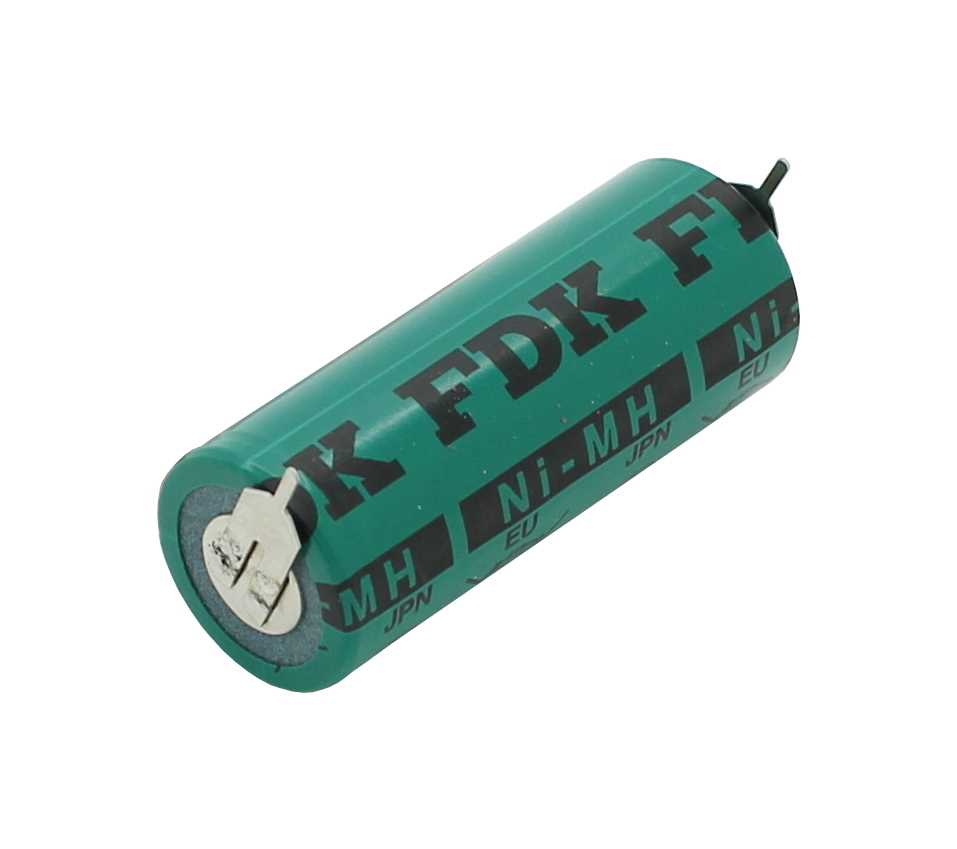 Bild von FDK / Sanyo NiMH-Akku HR-4/5AU 4/5A 2150mAh mit Printanschluß +-