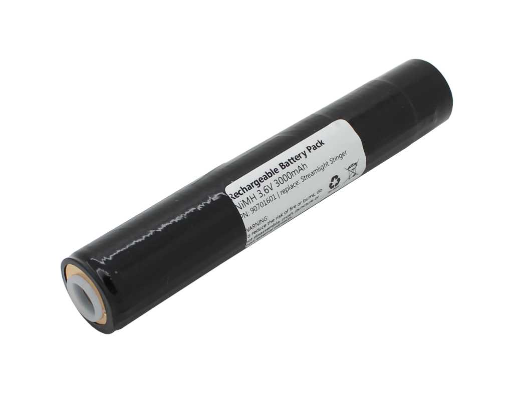 Bild von Ersatzakku für Handleuchte NiMH 3,6V 3000mAh passend für Streamlight Stinger