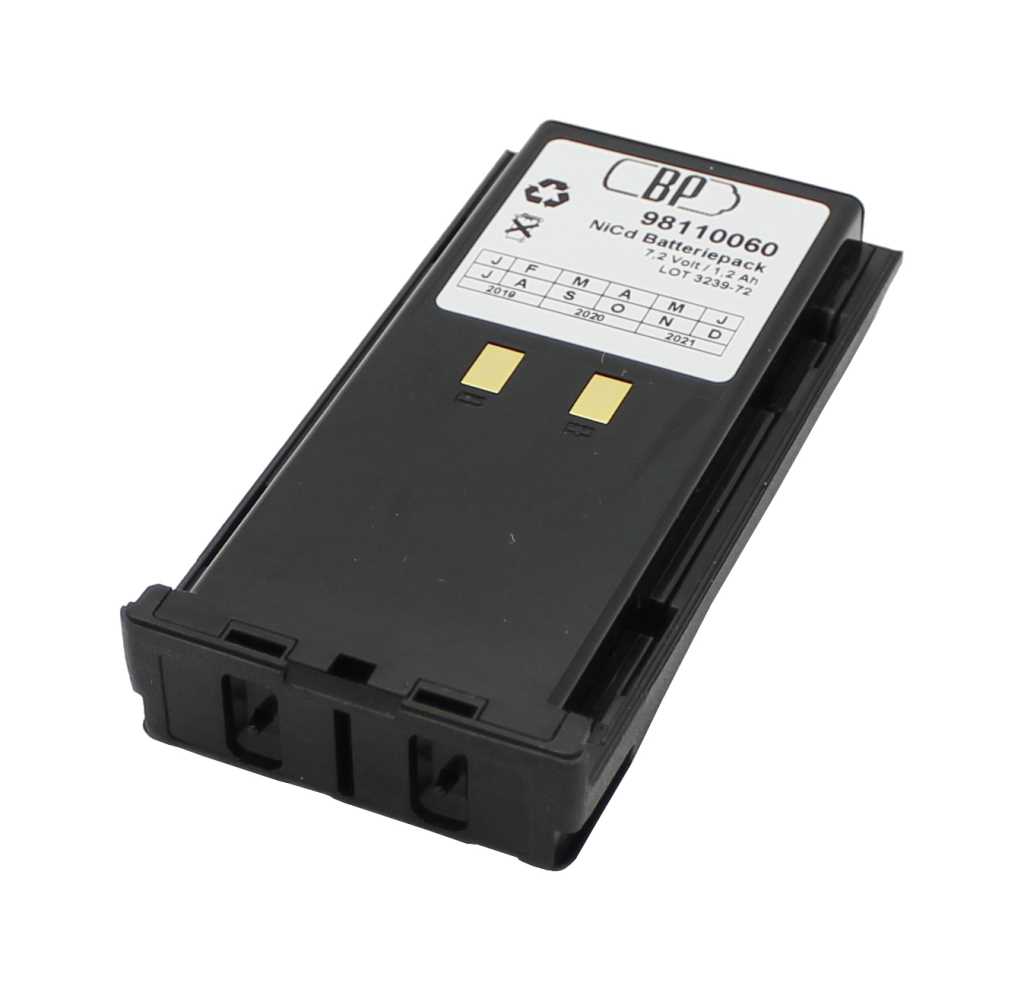 Bild von Funkakku NiCd 7,2V 1200mAh ersetzt Kenwood KNB-16A