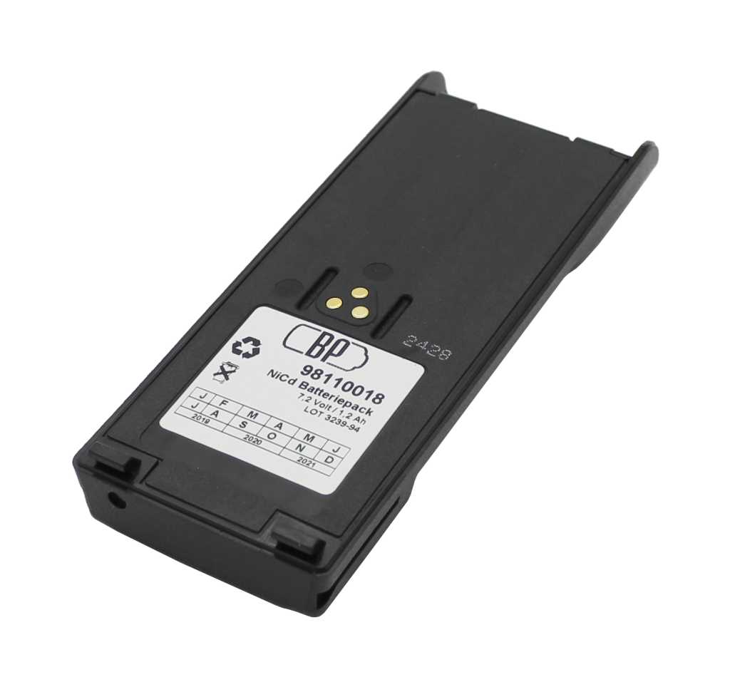 Bild von Funkakku NiCd 7,2V 1200mAh ersetzt Motorola FuG11b