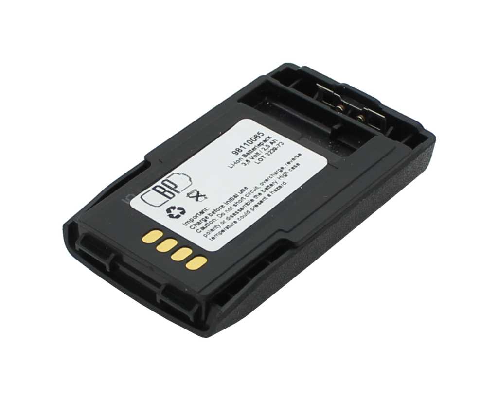 Bild von Funkakku LiIon 3,6V 2000mAh ersetzt Motorola PMNN6074