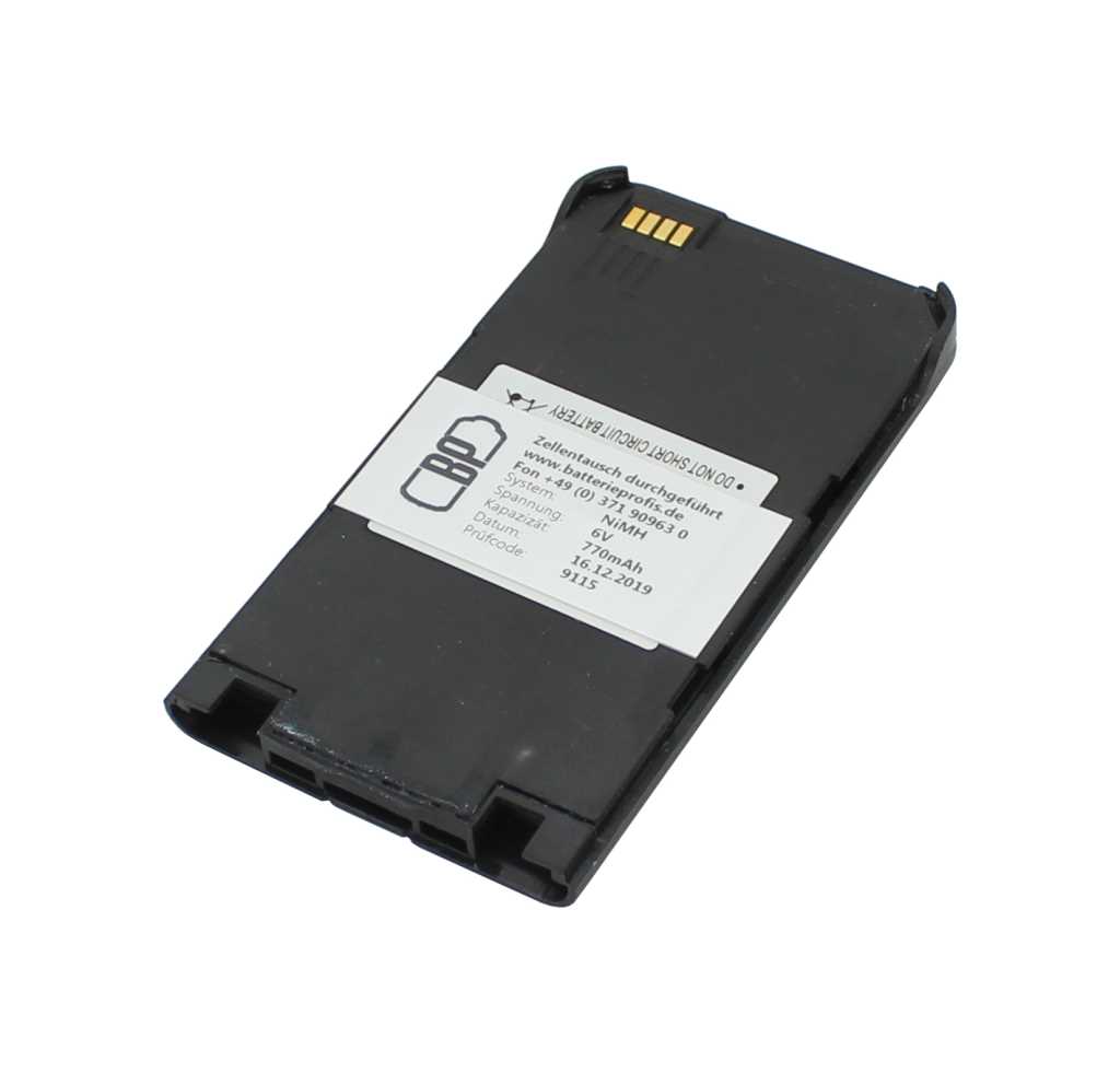 Bild von Zellentausch Handyakku NiMH 6V 770mAh ersetzt Nokia BBH-1S