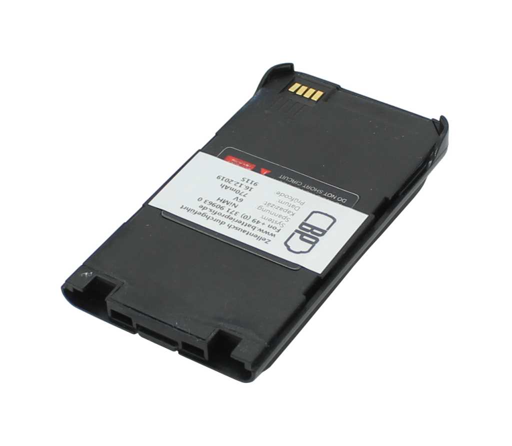 Bild von Zellentausch Handyakku NiMH 6V 1200mAh passend für Nokia 2110