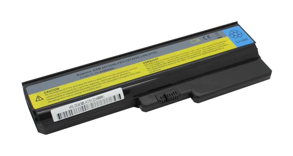 Bild von Laptopakku LiIon 11,1V 4400mAh ersetzt Lenovo 121000723