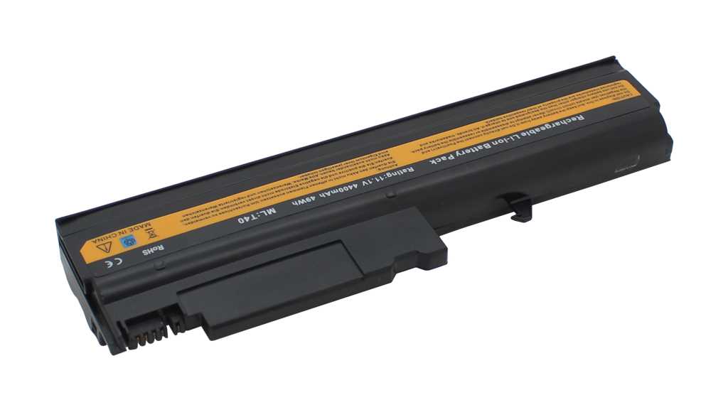 Bild von Laptopakku LiIon 10,8V 4400mAh ersetzt IBM 92P1058