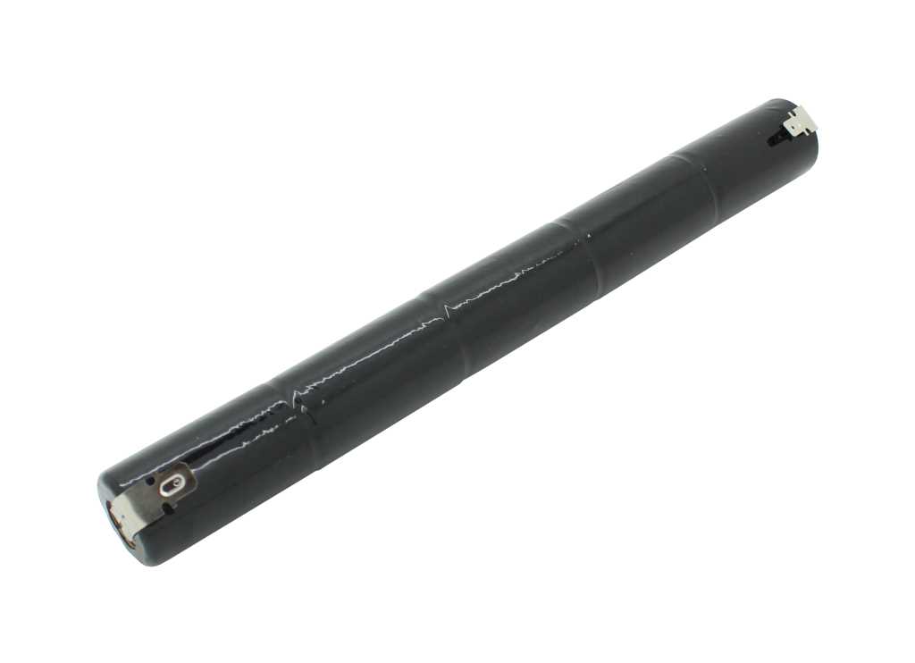 Bild von Notleuchtenakku NiCd 6,0V 1800mAh L1x5 Sub-C mit Faston-Anschluss passend für Zumtobel 04821260