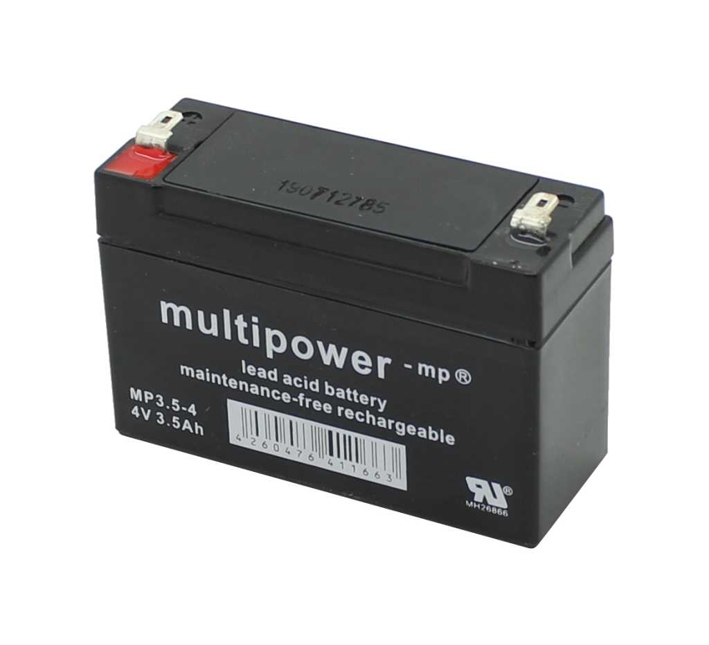 Bild von Multipower MP3.5-4 4V 3,5Ah