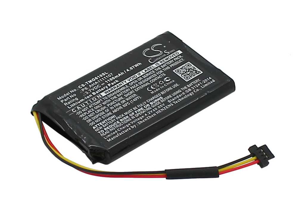 Bild von PDA-Akku LiIon 3,7V 1100mAh ersetzt TomTom 1ICP6/34/50