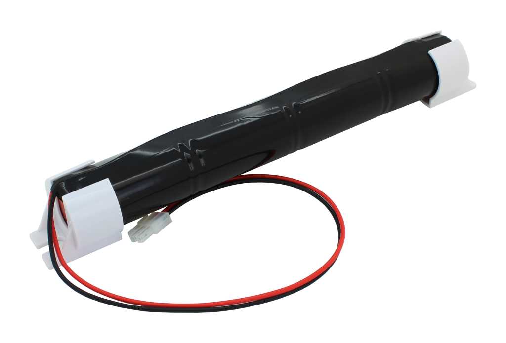 Bild von Notleuchtenakku NiCd 4,8V 4500mAh L1x4 Mono D mit 300mm Kabel und Stecker ersetzt Saft 4 VNT DH U 4 KRMU 33/62 Ref. 803320N