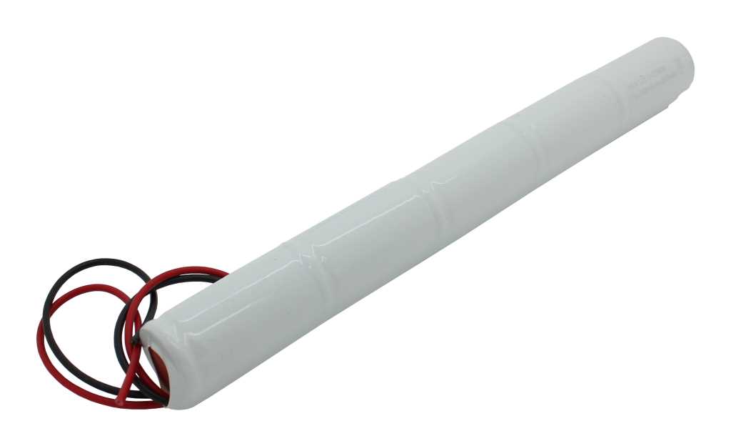 Bild von Notleuchtenakku NiCd 6,0V 4500mAh L1x5 Mono D mit 200mm Kabel einseitig ersetzt Saft 5N4000H SSK-O