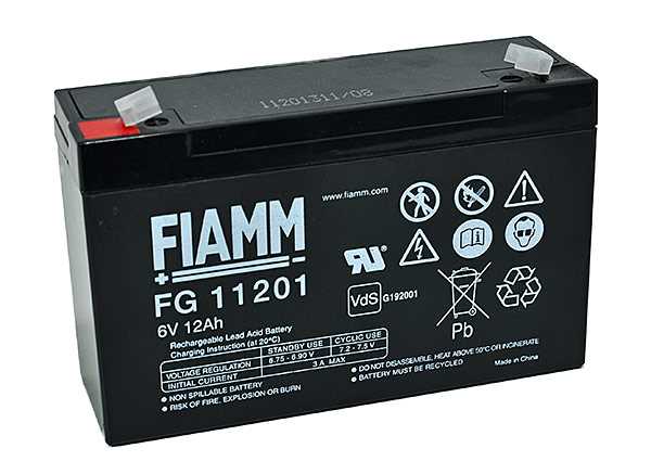 Bild von Fiamm FG11201 6V 12Ah