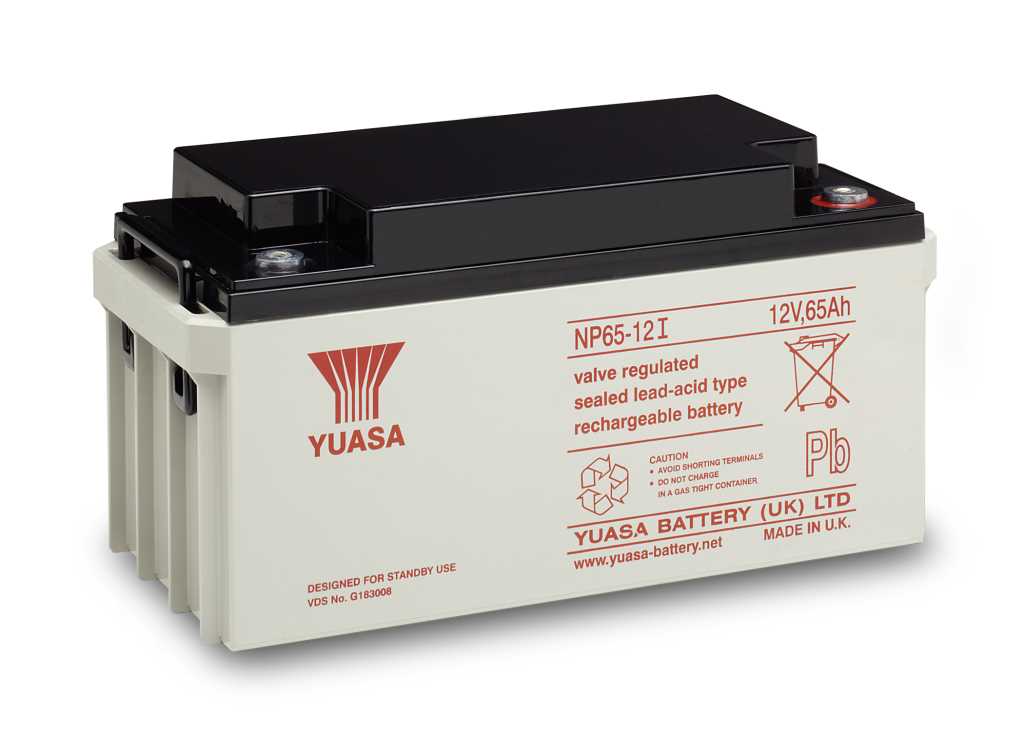 Bild von Yuasa NP65-12I 12V 65Ah