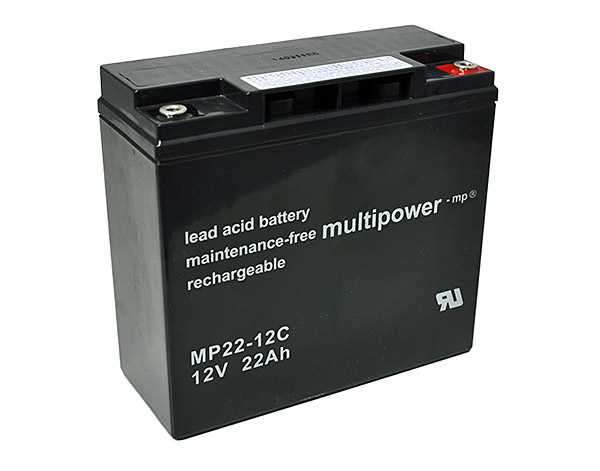 Bild von Multipower MP22-12C 12V 22Ah zyklenfest