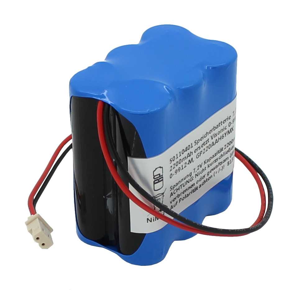 Bild von Speicherbatterie 7,2V 2200mAh ersetzt Visonic 0-9913-W