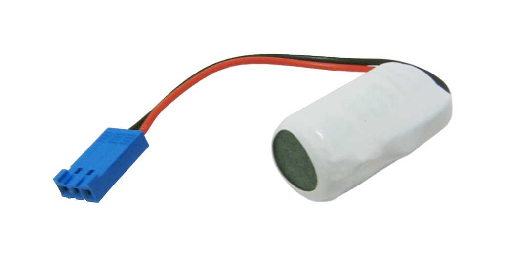 CS Batterie LiSOCl2 3,6V 1200mAh kompatibel mit Bosch Rexroth MKE037, MKE047, MKE098, R911277133 und R911281394
