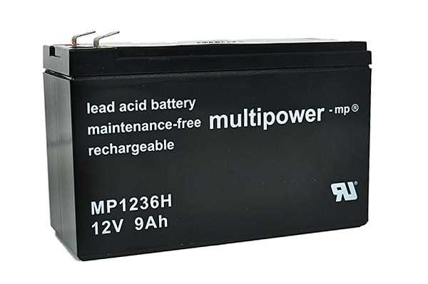 Bild von Multipower MP1236H 12V 9Ah High Rate hochstromfähig