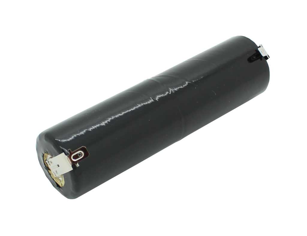 Bild von Notleuchtenakku NiCd 2,4V 4500mAh L1x2 Mono D mit Faston-Anschluß ersetzt Zumtobel 6817024