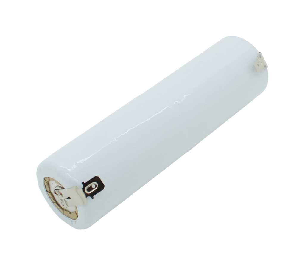 Bild von Notleuchtenakku NiCd 2,4V 4500mAh L1x2 Mono D mit Faston-Anschluss ersetzt Onelux NCD24SS