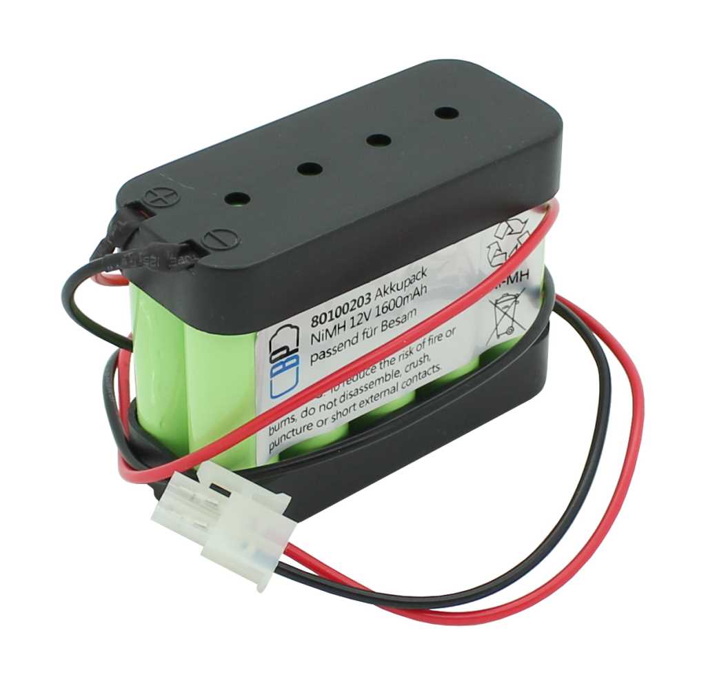 Bild von Akku für Türsteuerung NiMH 12V 1600mAh passend für Assa Abloy 550473