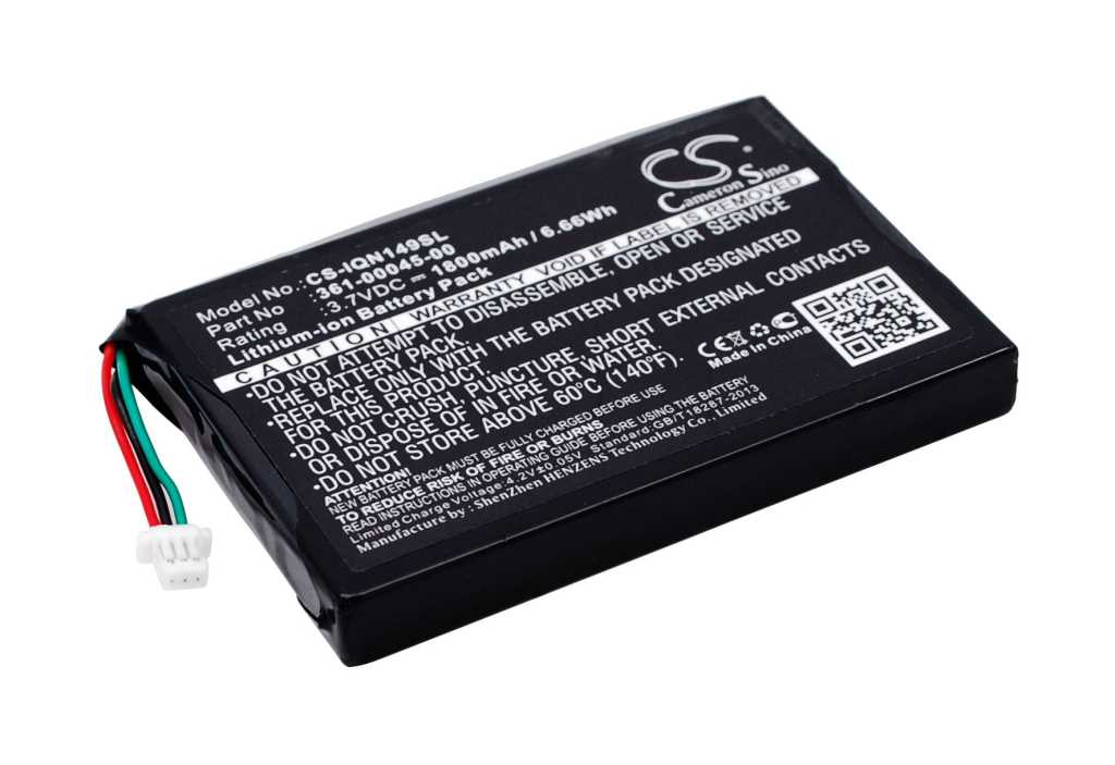 Bild von PDA-Akku LiPoly 3,7V 1800mAh passend für Garmin nüvi 2585TV