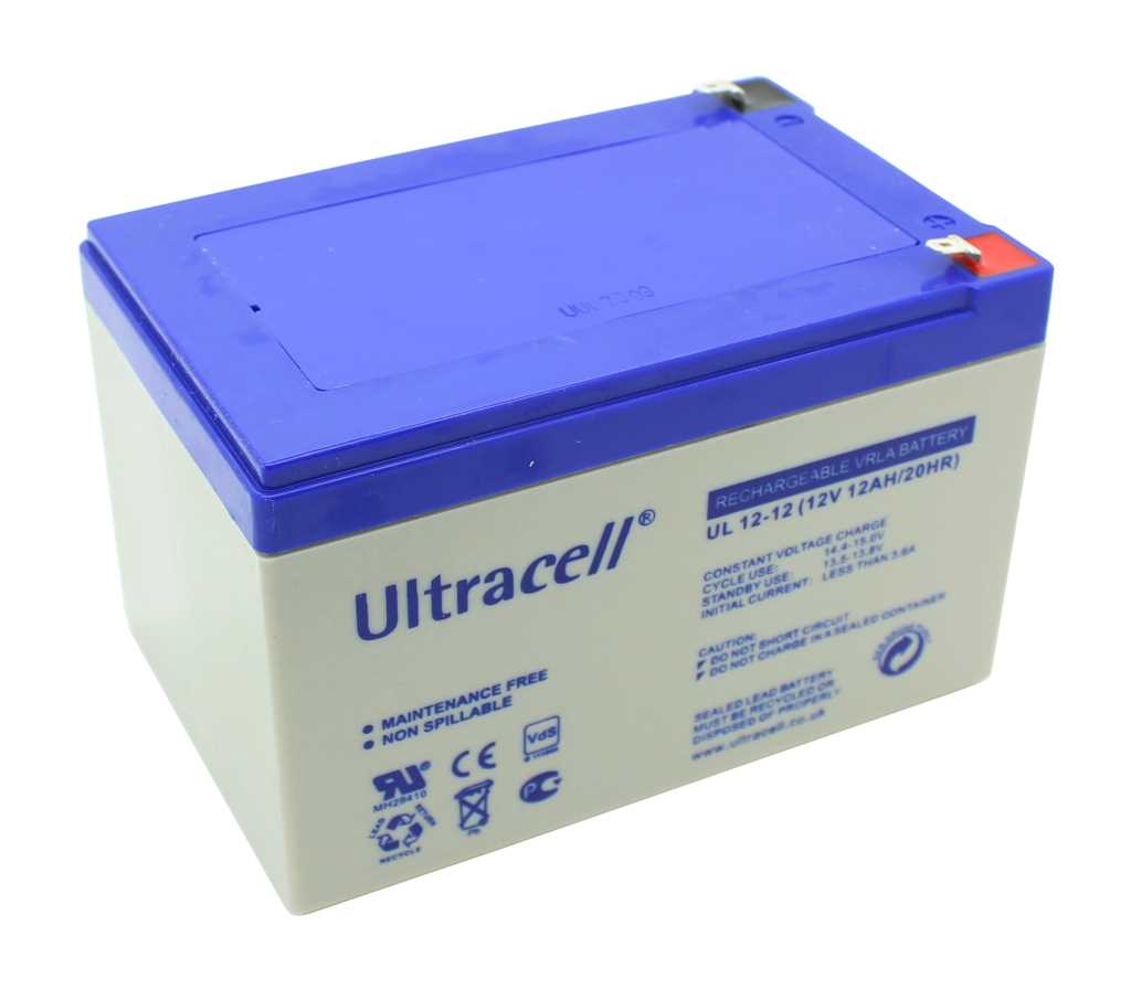 Bild von Ultracell UL12-12 12V 12Ah 4,8mm Faston