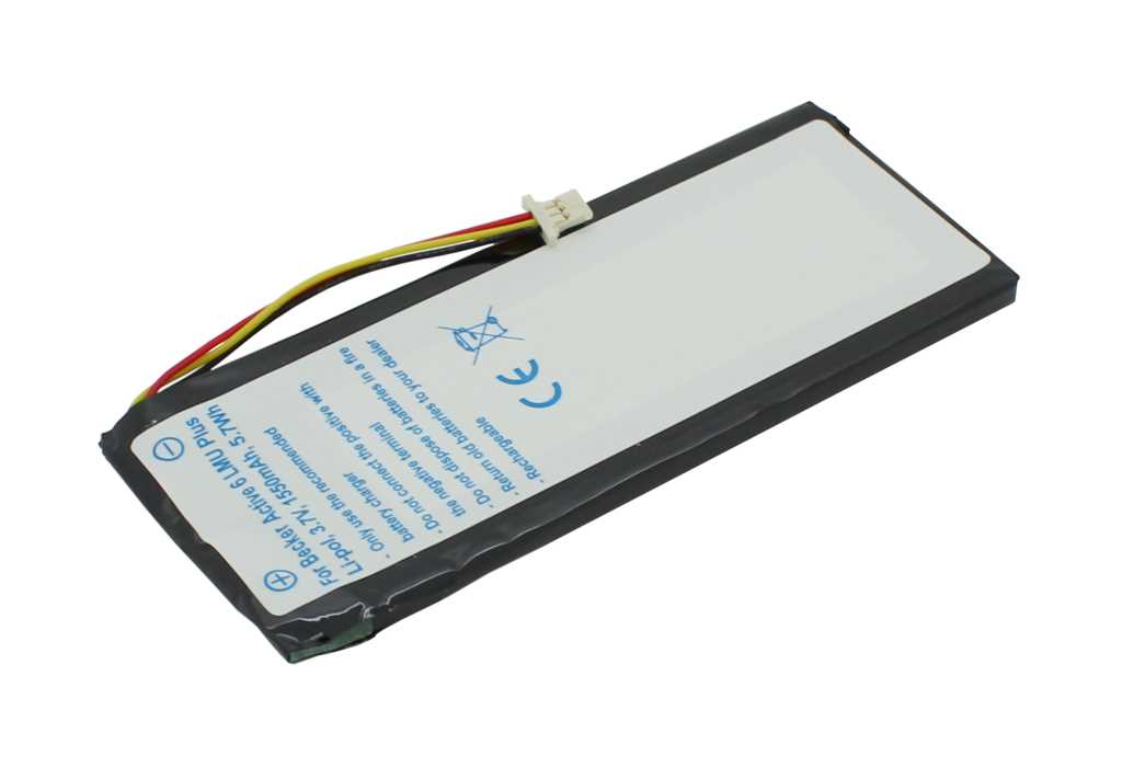 Bild von PDA-Akku LiPoly 3,7V 1500mAh ersetzt Becker 334517373442